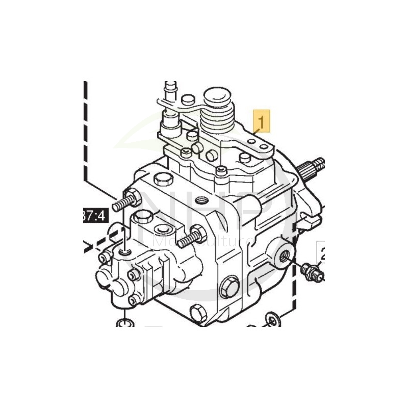 HYDRAULIC PUMP - 1134-7012-01 - GGP - CASTELGARDEN - STIGA