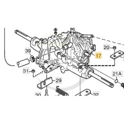 TRANSAXLE (K66) - 1134-4850-01 - GGP - CASTELGARDEN - STIGA