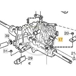 TRANSAXEL (K62) - 1134-4849-01 - GGP - CASTELGARDEN - STIGA