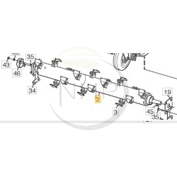 ROTOR SHAFT - 1319-3592-01 - GGP - CASTELGARDEN - STIGA