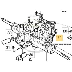 TRANSAXLE - 1134-3994-01 - GGP - CASTELGARDEN - STIGA