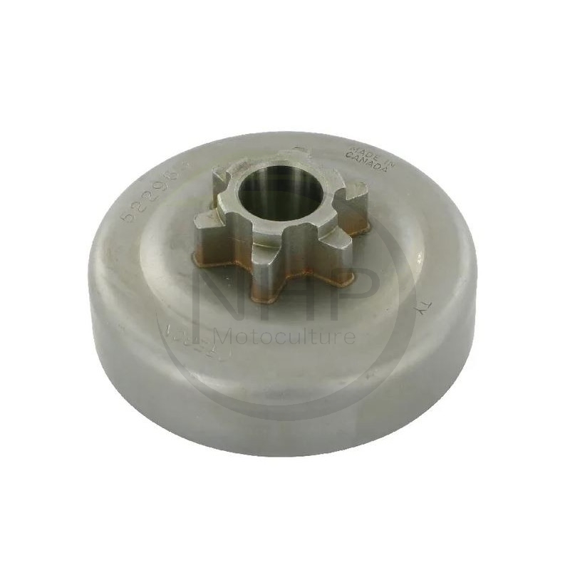 Pignon de tronçonneuse 3/8", 6 dents HUSQVARNA 333, 334, 335, 336, 338, 339, 503822271, 503 82 22-71, OREGON 522963X