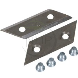 Jeu de 2 lames, couteaux de broyeur ALKO, AL-KO 103264