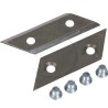 Jeu de 2 lames, couteaux de broyeur ALKO, AL-KO 103264