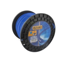 Fil nylon débroussailleuse carré, diamètre 2.4mm, 400 mètres