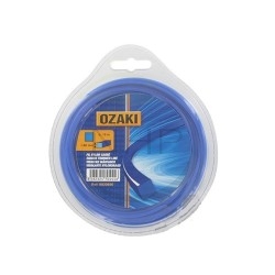 Fil nylon débroussailleuse carré, diamètre 1.35mm, 15 mètres