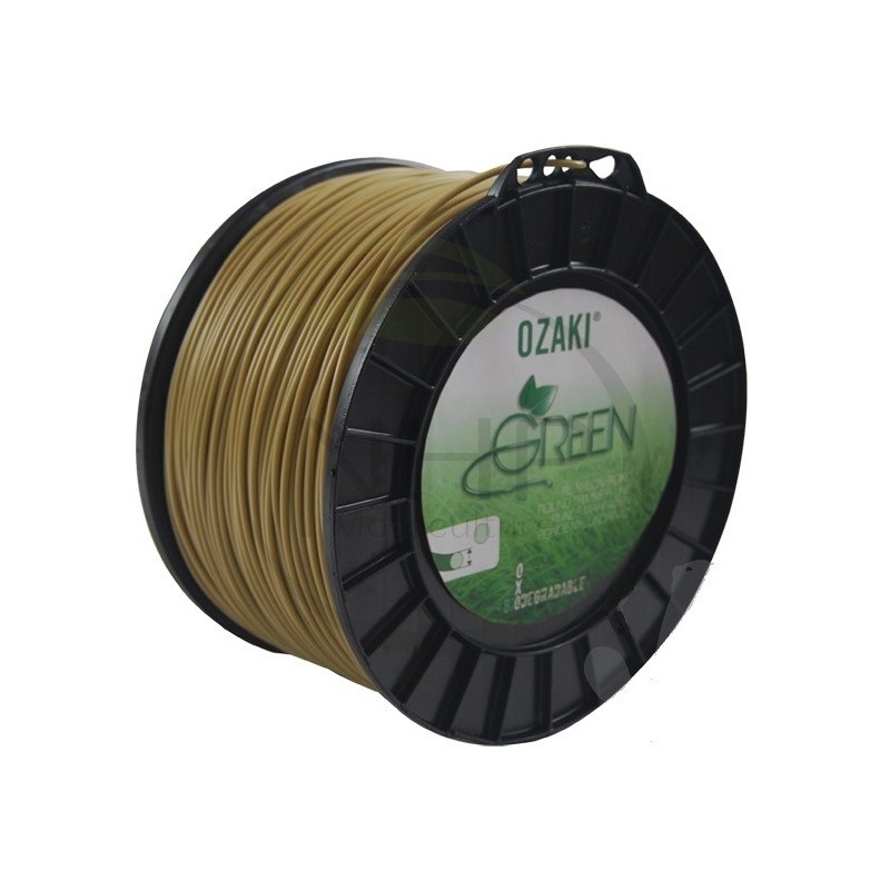 Fil nylon oxo-biodégradable OZAKI GREEN, diamètre 3mm, longueur 169m