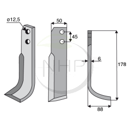 COUTEAU FRAISE CARRARO ANTONIO - CARRARINO MINI 6809002