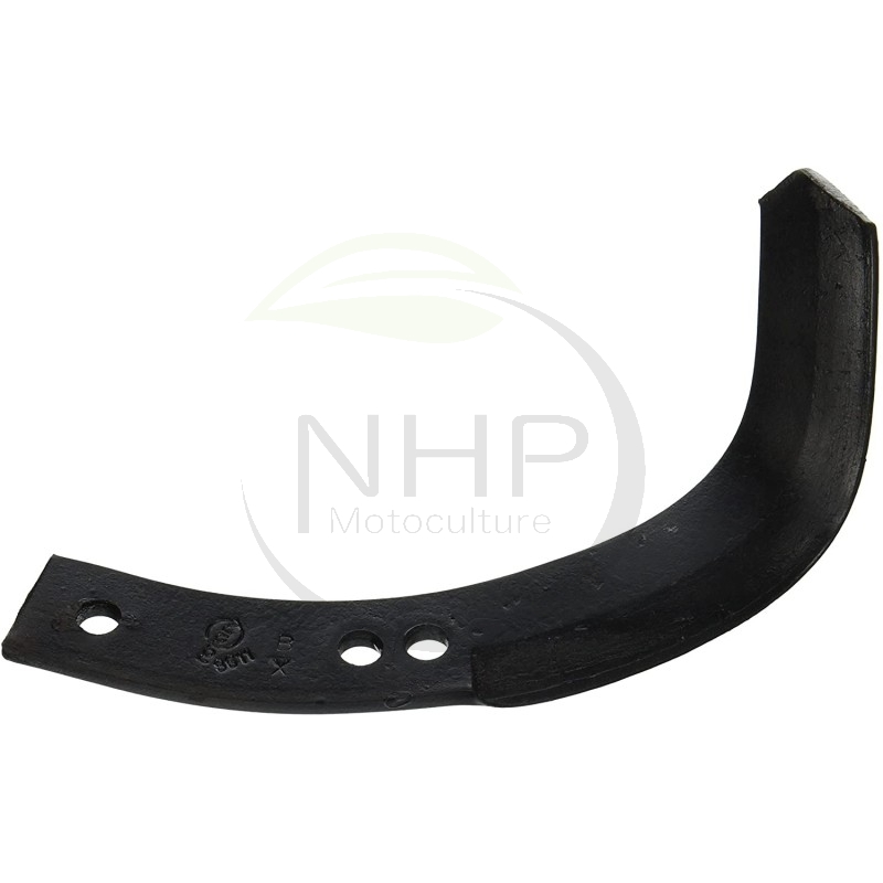 Couteau de fraise droit motoculteur et motobêche Husqvarna, Jonsered, Poulan, 6555J, 4460J, 532006555, 532 00 65-55