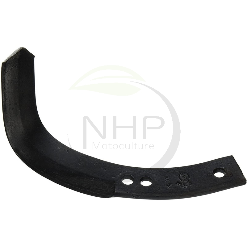 Couteau de fraise droit motoculteur et motobêche Husqvarna, Jonsered, Poulan, 6554J, 4459J, 532006554, 532 00 65-54