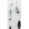 Câble de traction tondeuse GGP, CASTELGARDEN, STIGA, ALPINA, MOUNTFIELD 81000670/0, 381000670/0