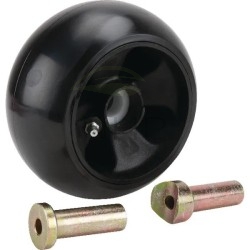 Roue anti-scalp plateau de coupe tondeuse John Deere AM125172