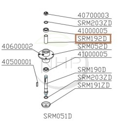 ENTRETOISE PALIER DELMORINO SRM192D