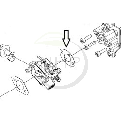 Joint d'admission Husqvarna 577 67 38-01, 5776738-01, 577673801