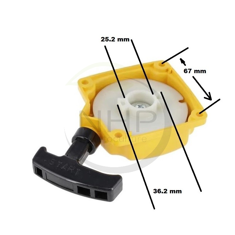 Lanceur débroussailleuse GGP, CASTELGARDEN, STIGA, ALPINA 118802162/0, 118801186/0