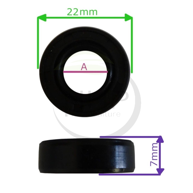 OIL SEAL TC12X22X7 - 118801188/0 - GGP - CASTELGARDEN - STIGA