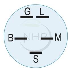 Contacteur à clé tracteur tondeuse MTD, CUB CADET 725-04228, 72504228, 925-04228, 925-04228