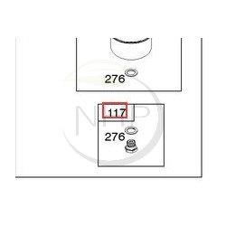 BOUCHON GICLEUR CARBURATEUR BRIGGS ET STRATTON 799178