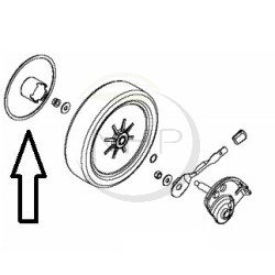 ENJOLIVEUR DE ROUE TONDEUSE OREC GR538 - E80.1022.441.00 - E80102244100