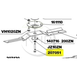 VIS DE LAME TONDEUSE ROQUE ET LECOEUR 207051 - RL207051