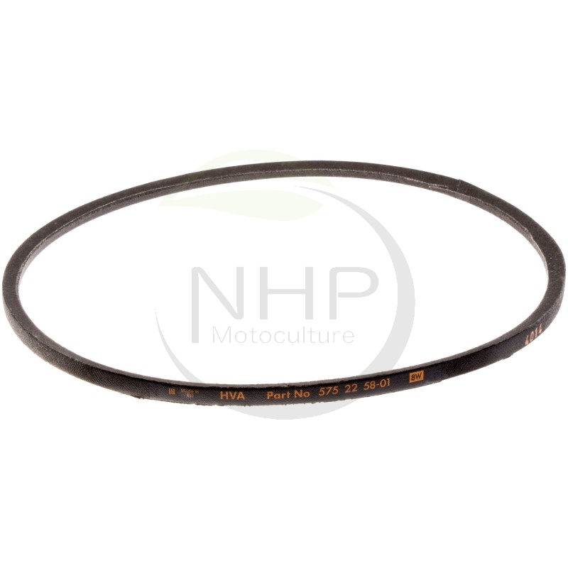 Courroie tracteur tondeuse HUSQVARNA 589534101, 589 53 41-01, 575225801, 575 22 58-01