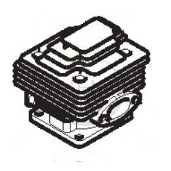 Cylindre débroussailleuse GGP - CASTELGARDEN - STIGA 118803703/0