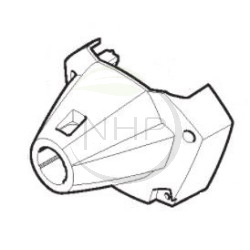 CARTER DE FRICTION BLANC - 118801234/0 - 118801234/1 - GGP - CASTELGARDEN - STIGA