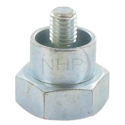 ADAPTATEUR M8X12.5 MALE  GAUCHE TETE DEBROUSSAILLEUSE - EFCO