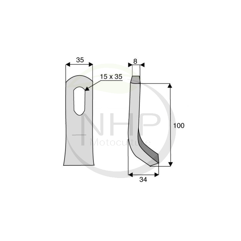 COUTEAU FLEAU BROYEUR ACCOTEMENT SMA - NOREMAT - ROUSSEAU - NICOLAS - SUIRE