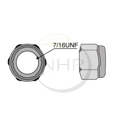 ECROU DE FIXATION MANILLE BROYEUR SMA - NOREMAT - ROUSSEAU - MAC CONNEL - CMV - 4200619