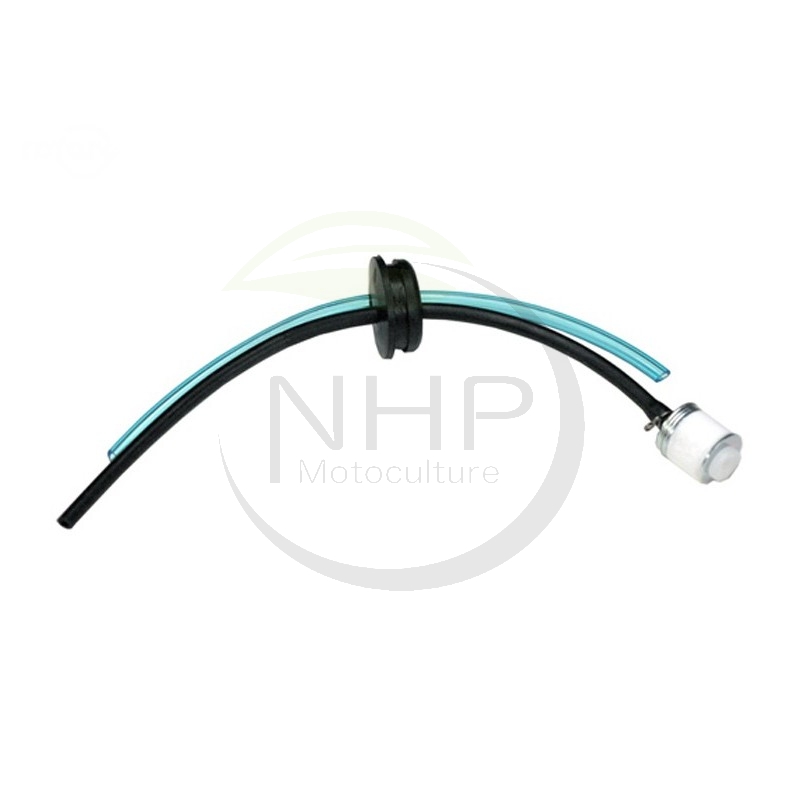 Durite essence avec filtre plongeur et passe durite HUSQVARNA 504117601 - HOMELITE - JACOBSEN - RYOBI 181767 - REDMAX T155185300