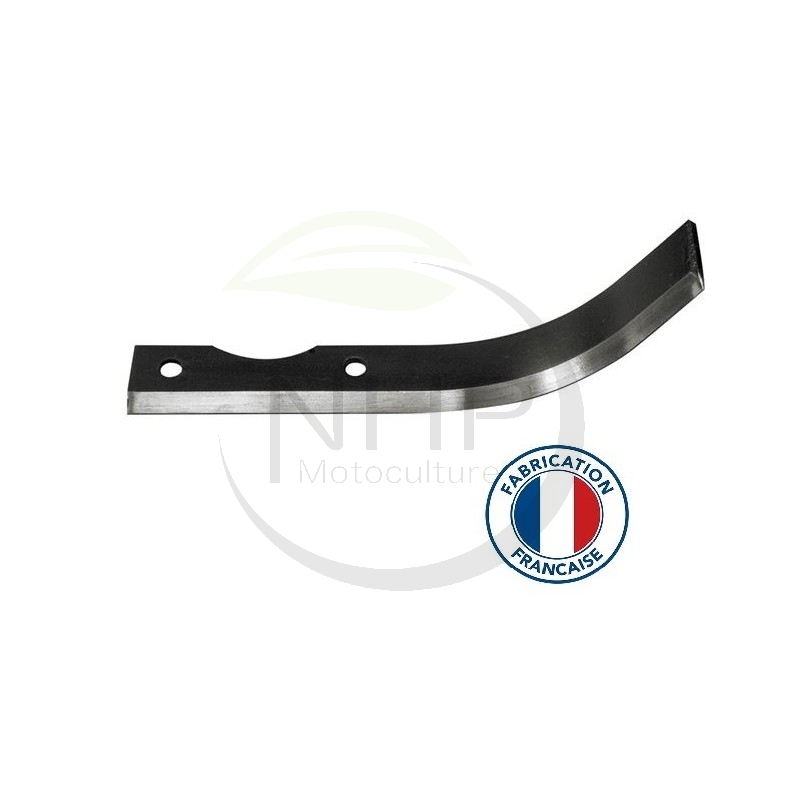 Couteau de fraise droit pour motobineuse Roques et Lecoeur 190 mm