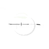 Câble d'embrayage de lame HUSQVARNA, JONSERED, CRAFTMAN 408319, 435110, 532 40 83-19, 532 43 51-10, 532408319, 532435110