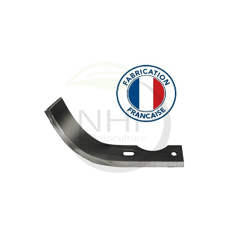 Couteau gauche fraise motobineuse Pilote 88, Stafor, longueur 205mm