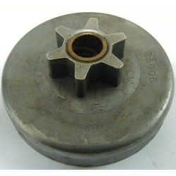 Cloche, pignon de tronçonneuse étoile 3/8"LP 6 dents DOLMAR 104.223.100