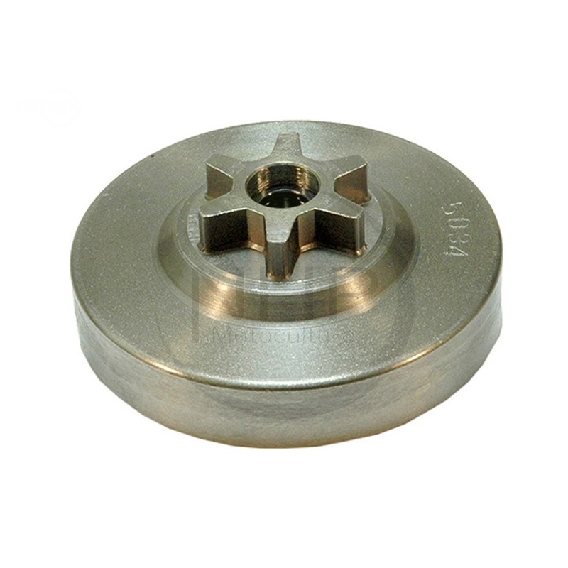 Cloche, pignon de tronçonneuse étoile 3/8"LP, 6 dents MAKITA, DOLMAR 036.223.111, 036.223.060