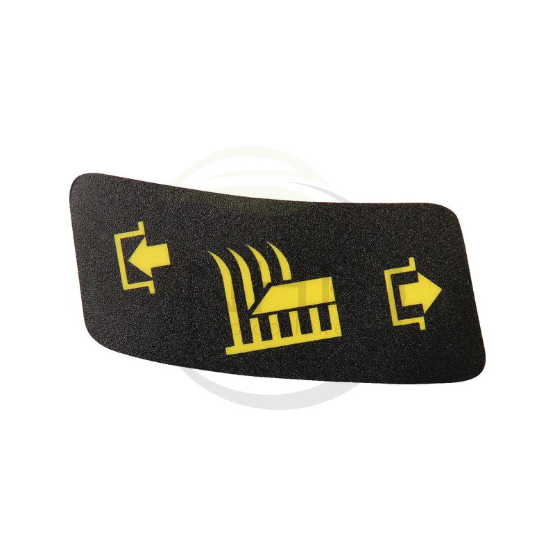 Autocollant embrayage de lame tracteur tondeuse CASTELGARDEN, GGP, STIGA 114357431/0, 1143574310, 114357431/1, 1143574311