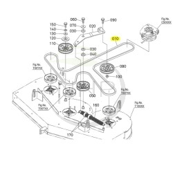courroie-tracteur-tondeuse-kubota-k5623-36710-k562336710