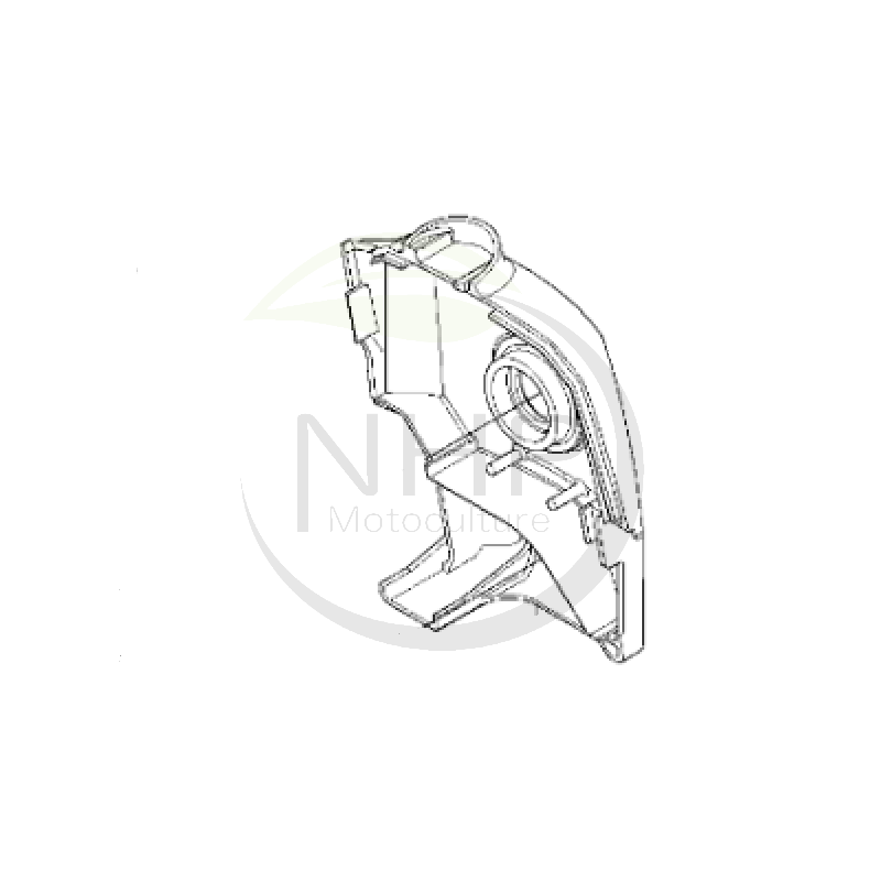 Capot filtre à air tronçonneuse Husqvarna 511064101, 511 06 41-01, T425