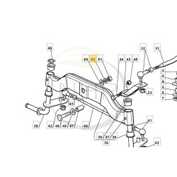 Rondelle grower GGP, CASTELGARDEN, STIGA, 12587900/0, 112587900/0