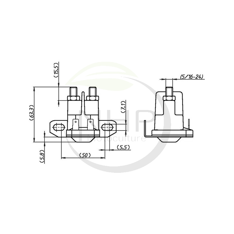 Solénoide GGP, CASTELGARDEN, STIGA 1134-2962-01, 118736112/0