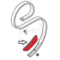 Soc pour ressort flex cr7 DELMORINO cr009d - PIECE D'ORIGINE