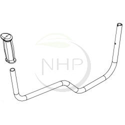 Poignée débroussailleuse ECHO, SHINDAIWA référence P100010560