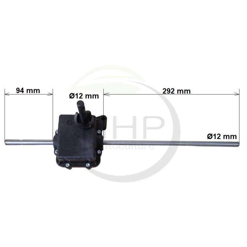 BOITIER TRANSMISSION TONDEUSE DEBROUSSAILLEUSE - ISEKI - YVAN BEAL - TD-K53