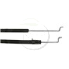 Cable accélérateur tondeuse MTD 746-0671A, 746-0843, 746-0671, 7460671A, 7460843, 7460671