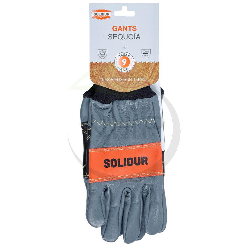 Paire de gants tronçonneuse Sequoia - SOLIDUR