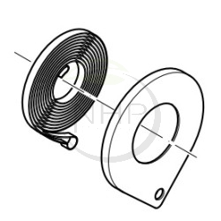 Ressort de lanceur tronçonneuse DOLMAR PS32, 195 160 110, 195160110, 195-160-110, 195 95 53, 1959553