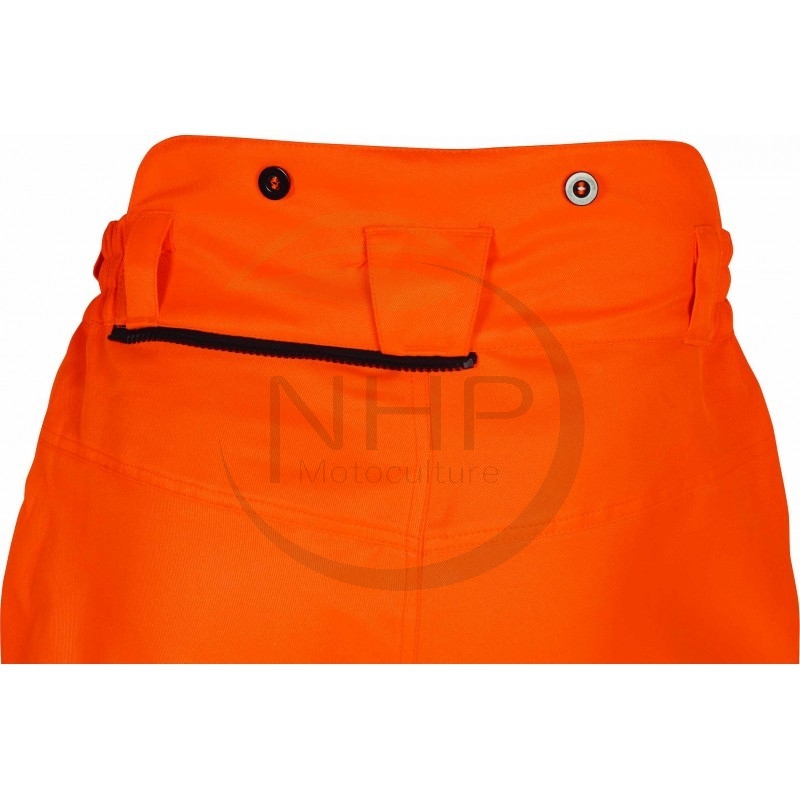 Pantalon de débroussaillage Orange