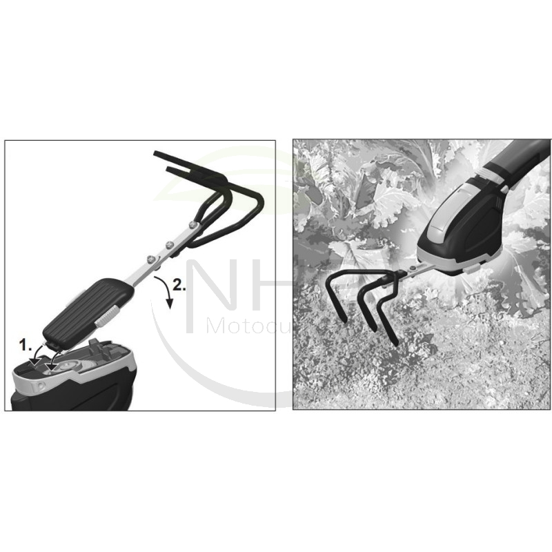 Griffe pour outil multifonction, coupe bordure, taille-haie  STIGA SGM102AE, SGM104 AE 232523011/ST1