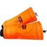 Manchettes de protection tronçonneuse orange, classe 1